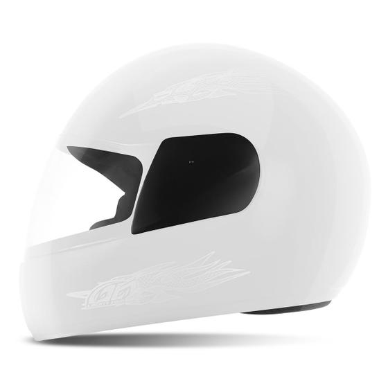 Imagem de Capacete Para Moto Fechado Masculino Feminino Integral Pro Tork Liberty Four Viseira Cristal Urbano