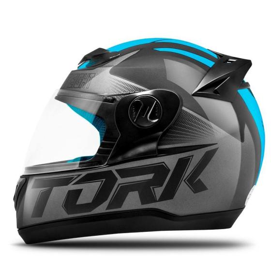 Imagem de Capacete para Moto Fechado Masculino/Feminino Pro Tork Liberty Evolution G7 Brilhante Preto Novidade