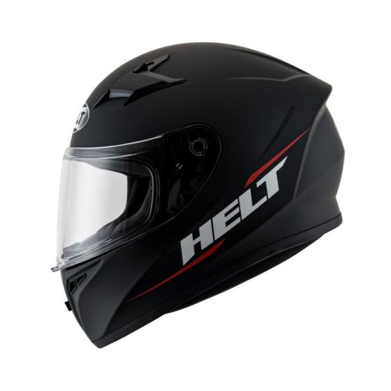 Imagem de Capacete Para Moto Helt Polar Preto Fosco 56, 58, 60, 62, 64