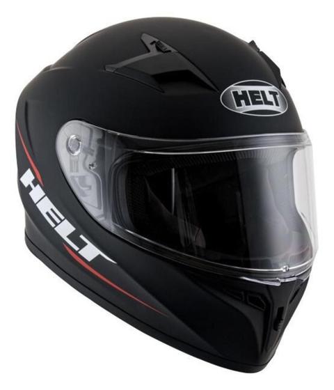 Imagem de Capacete Para Moto Helt Street Polar Preto Tamanho 58