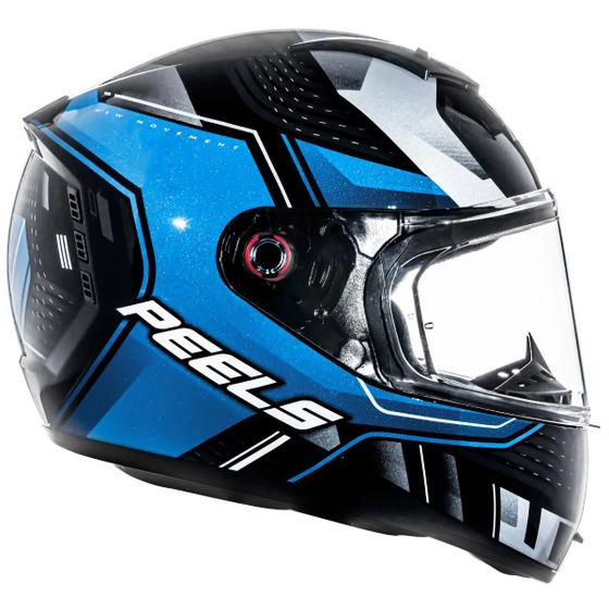 Imagem de Capacete Peels Icon Force Preto e Marine