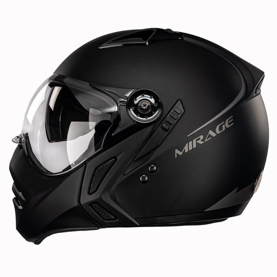 Capacete Peels Mirage Classic Preto Fosco F21 com óculos Menor preço em Capacete Peels Mirage Classic Preto Fosco F21 com óculos