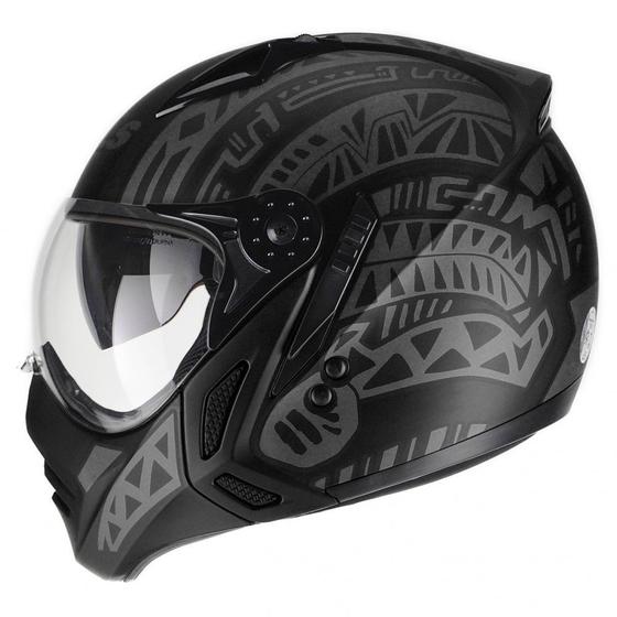 Imagem de Capacete Peels Mirage Nazka Grafite Fosco Masculino Feminino