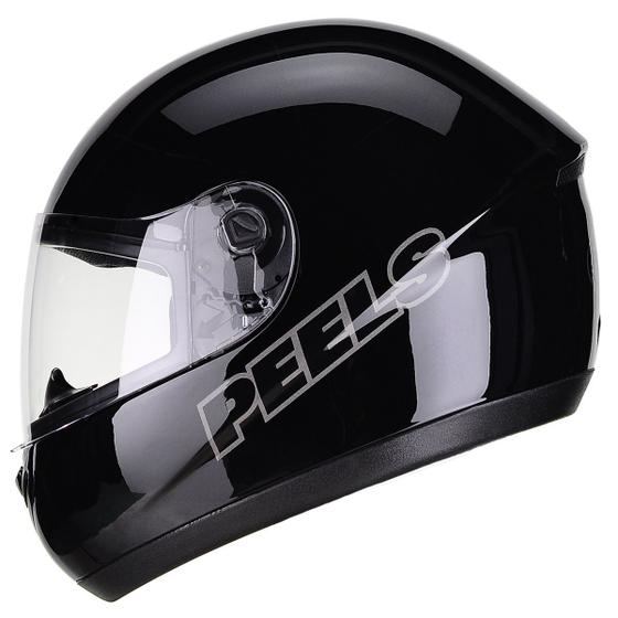 Capacete Peels Spike New Classic Esportivo Motoboy Preto Fosco Viseira Antirrisco 2mm Menor preço em Capacete Peels Spike New Classic Esportivo Motoboy Preto Fosco Viseira Antirrisco 2mm