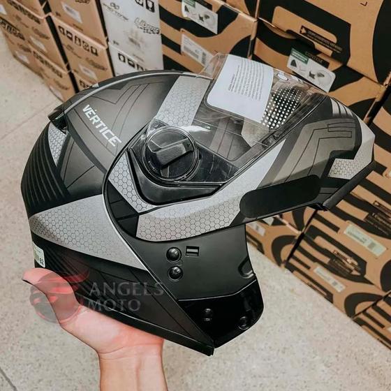 Imagem de Capacete Peels Urban Vertice Preto Prata