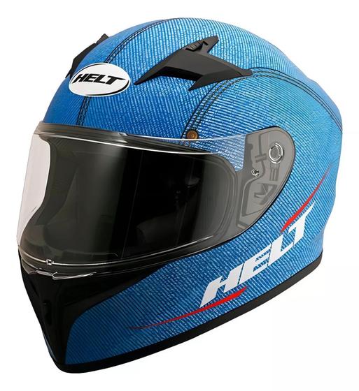 Imagem de Capacete Polar Jeans Azul Fosco - 58