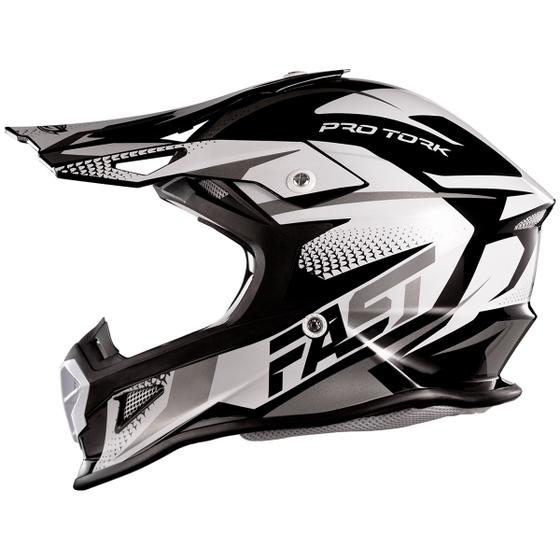 Imagem de  Capacete Pro Tork Fast Tech Fantasy Limited Fechado Edition Motocross Off Road Trilha Enduro