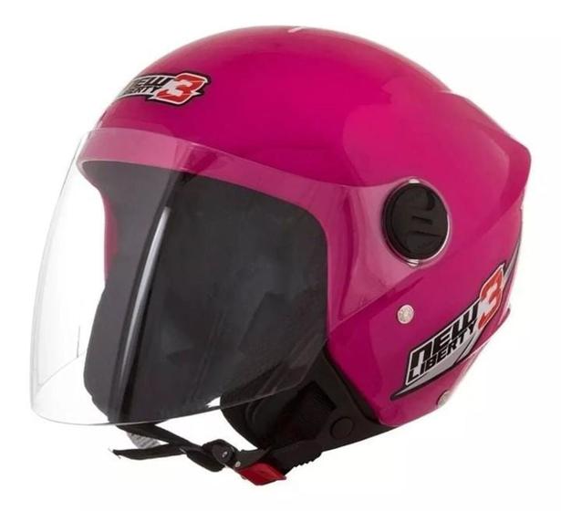 Imagem de Capacete pro tork modelos cores liso moto aberto qualidade top premium xopenx