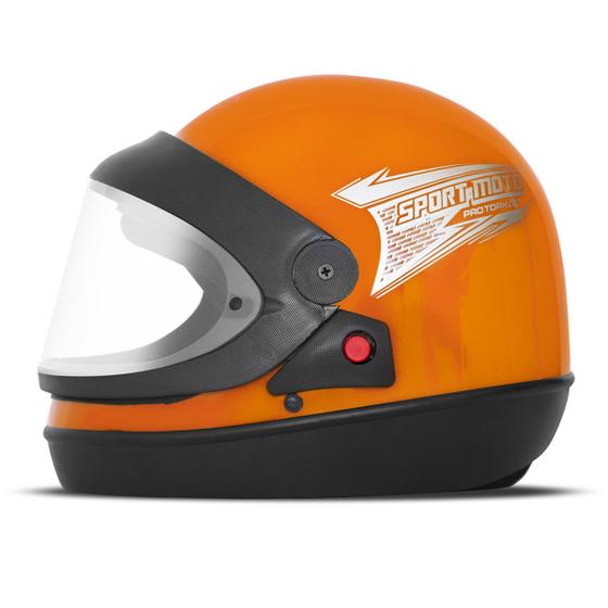 Imagem de Capacete Pro Tork New Sport Moto Automático Fechado Moto