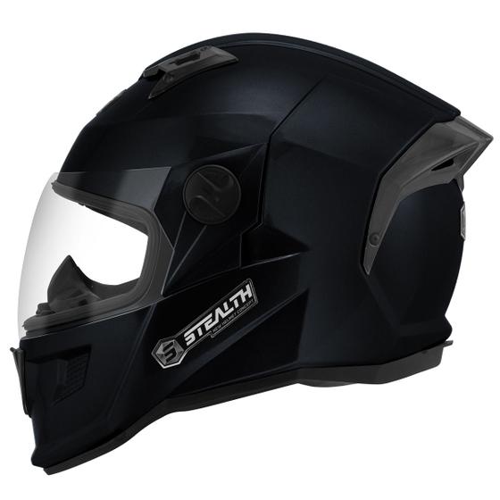 Imagem de  Capacete Pro Tork Stealth Solid Brilhante Fechado Moto