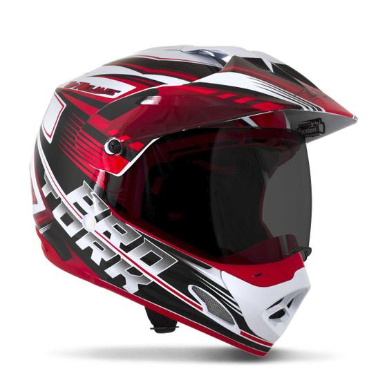 Imagem de Capacete Pro Tork Th1 Vision Adventure Vis. Fumê