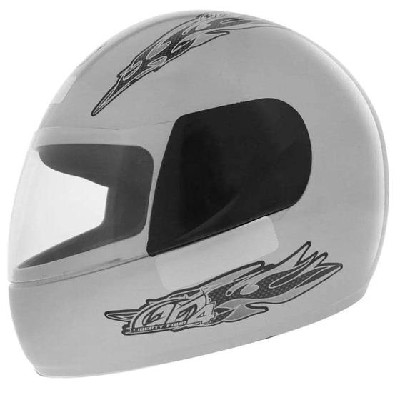 Imagem de Capacete Protork Liberty Four Prata