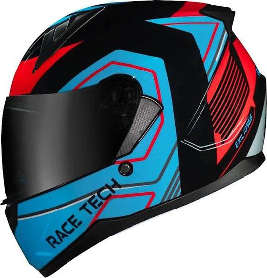 Imagem de Capacete Race Tech Sector Exilio Black / Blue / Red