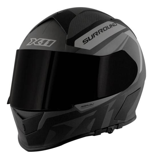 Imagem de Capacete Revo Pro All Black X11 Lançamento + Viseira Extra