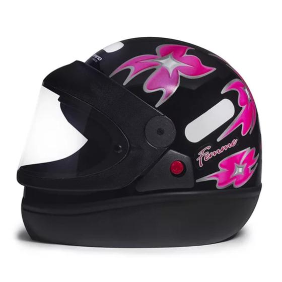 Capacete San Marino Preto Feminino N 56 Menor preço em Capacete San Marino Preto Feminino N 56