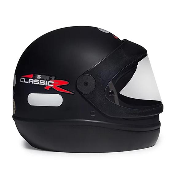 Capacete san marino preto fosco n,56 Menor preço em Capacete san marino preto fosco n,56