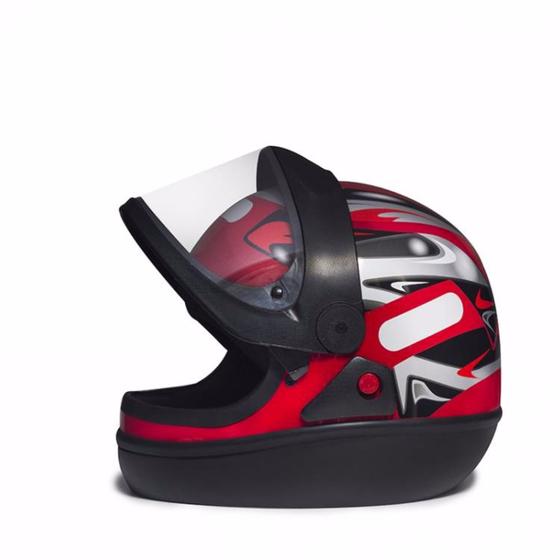Capacete San Marino Vermelho Tamanho 56 Menor preço em Capacete San Marino Vermelho Tamanho 56