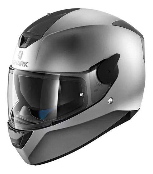 Imagem de Capacete Shark D-skwal 2 Blank - Cinza Fosco