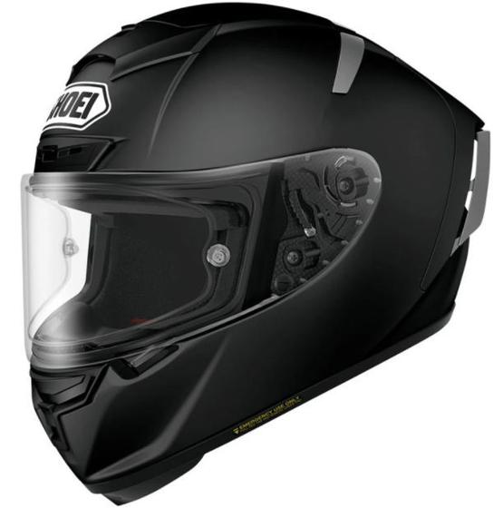 Imagem de Capacete Shoei X Spirit 3 Preto Fosco Monocolor Leve