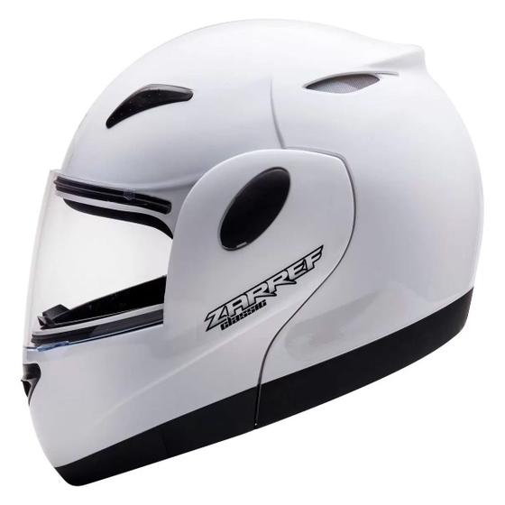 Imagem de Capacete Taurus Zarref V4 Articulado Classic Branco