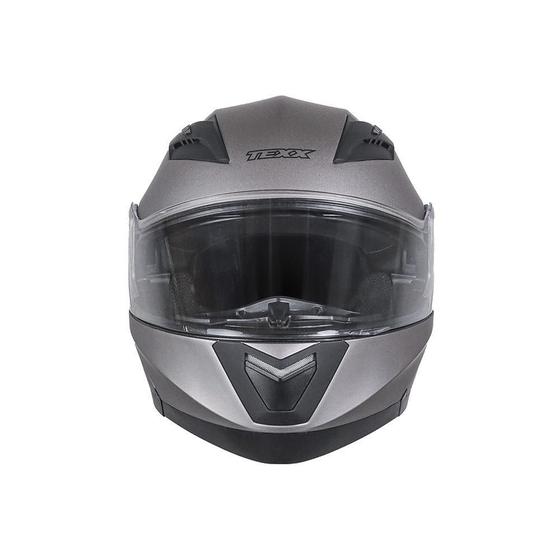 Imagem de Capacete Texx Gladiator V3 Chumbo 60 - Escamoteável