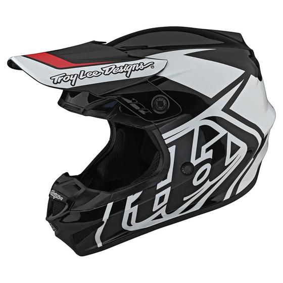 Imagem de Capacete Troy Lee Designs GP Anarchy Offroad preto/branco XL