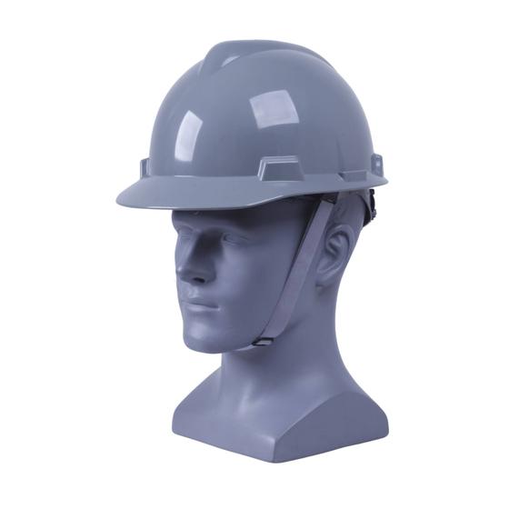 Imagem de Capacete v-gard  - push key e jugular - msa  ca:498   cinza