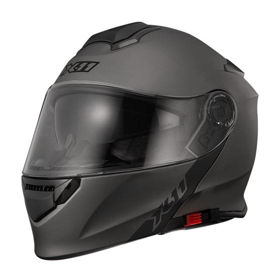 Imagem de Capacete X11 Turner Solides Chumbo Metalico