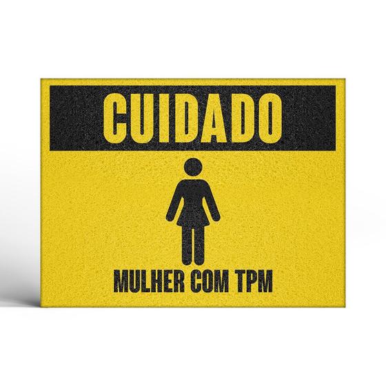 Imagem de Capacho Cuidado Mulher com TPM