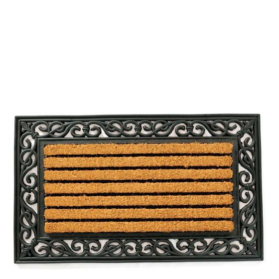 Imagem de Capacho Emborrachado com Fibra de Coco Max Tradition 45X75CM