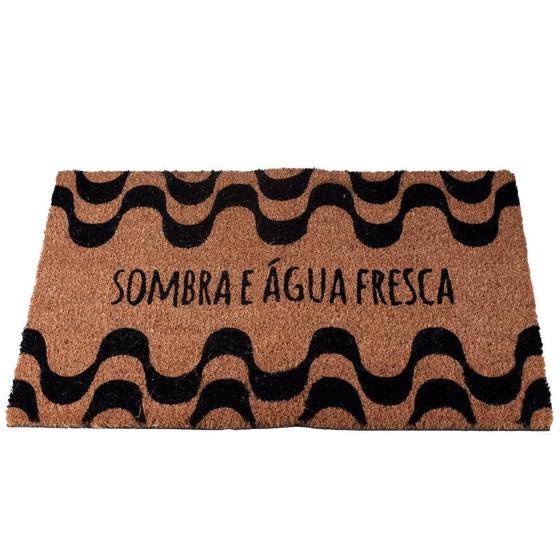 Imagem de Capacho Fibra de Coco 40x60cm Fun Cazza
