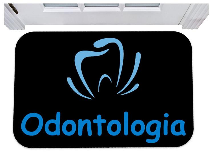 Imagem de Capacho odontologia odonto dentista consultório tapete porta