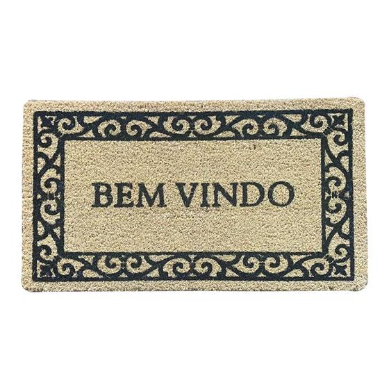 Imagem de Capacho Retangular Estampado 0,33 X 0,60