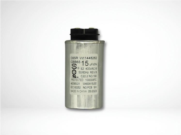 Imagem de Capacitor 15uf+5% 400vac 2 terminais - w10197638