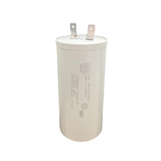 2 Condensatori SAMYOUNG 60uF 500V NFK, Alta Ondulazione, Lunga Durata, 12,5x60mm