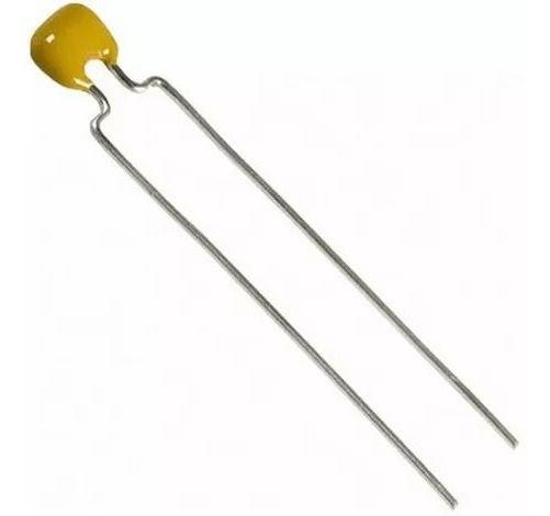 Imagem de Capacitor Cerâmico Multicamada (104) 104c5k 734rco Kit 5 Pçs