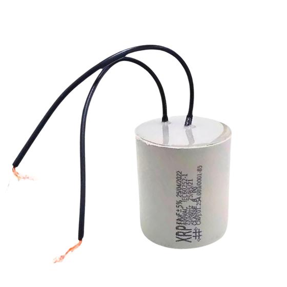 Imagem de Capacitor De Partida 2uF 400V 27x47mm (2fios)