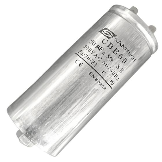 Imagem de Capacitor De Partida 50uf 400v 50x105mm (fast-on)