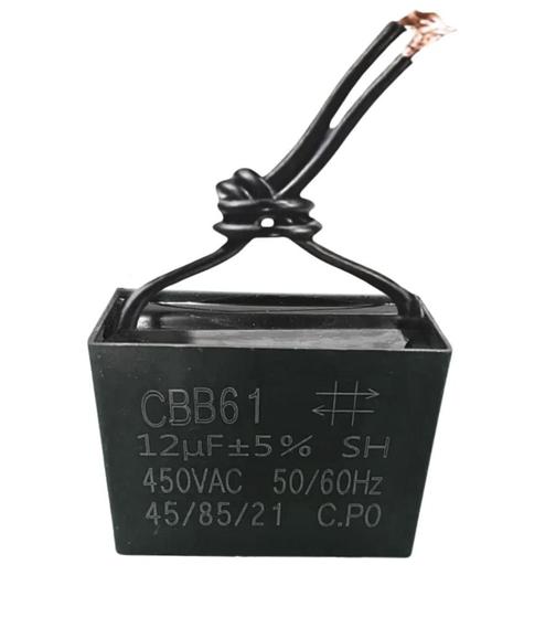 Imagem de Capacitor De Partida CBB61 12uF 450V (2fios)