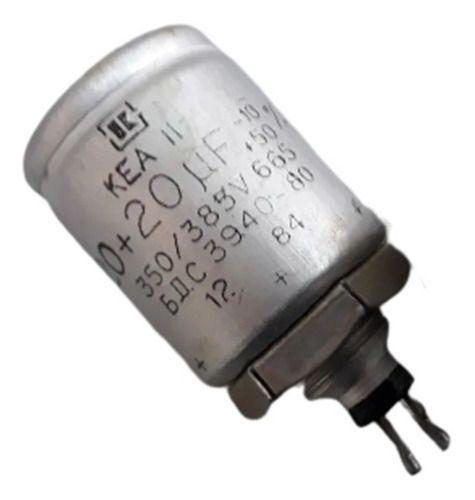 Imagem de Capacitor Duplo 20uf + 20uf 350/385v -10 + 50% Kea