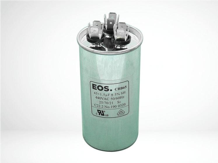 Imagem de Capacitor duplo 45uf + 1,5uf 440/450vac  metal - d124689