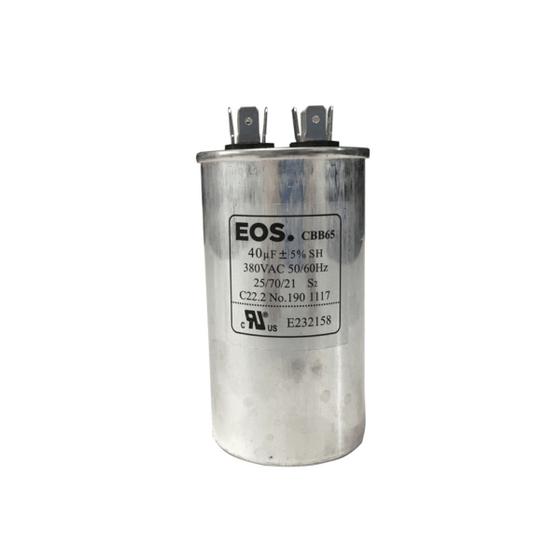 Imagem de Capacitor Duplo Ar Condicionado Split Consul 40uf 380vac 