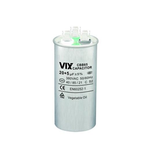 Imagem de Capacitor Duplo Vix 20 + 5UF  380 Volts