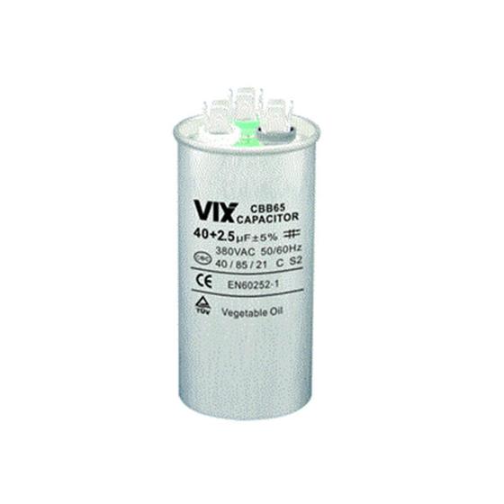 Imagem de Capacitor Duplo Vix 40 + 2,5UF - 380 Volts