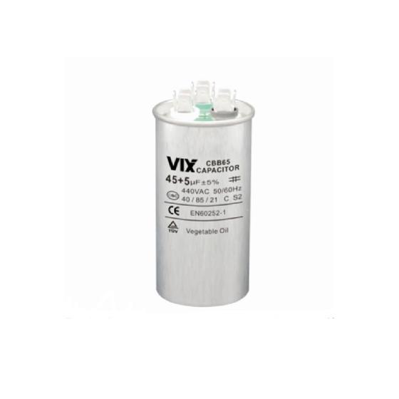 Imagem de Capacitor Duplo Vix 45+5 MF - 440 Volts
