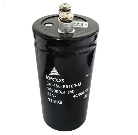 Imagem de Capacitor Eletrolítico 100000uf 25v 51X105MM