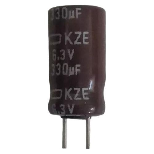 Imagem de Capacitor Eletrolítico 330uf X 6.3v - Kit Com 10 Peças