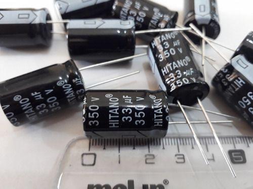 Imagem de Capacitor Eletrolitico 33uf 350v Marca Hitano