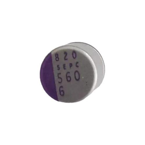Imagem de Capacitor Eletrolítico 560uf/6v - Kit Com 10 Peças