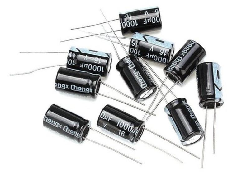 Imagem de Capacitor Eletrolítico Capacitância 22 X 63V (10 Unidades)